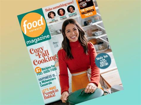 Food Network Magazine: October 2021 Recipe Index.